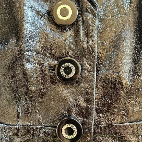 Perfect condition Tory Burch Leather crop jacket - Picture 4 of 11